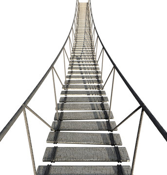 Fototapeta Rope Bridge