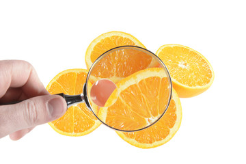 Orange im Detail