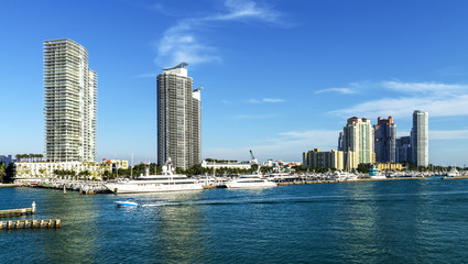 Fototapeta na wymiar Miami south beachh, Florise, USA