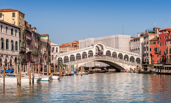 Grand Canal, Pont du Rialto à Venise © Fred