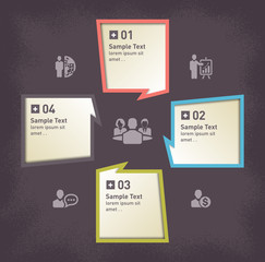 modern infographic design vector