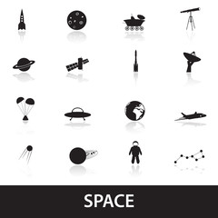 space icons eps10 - 62978028