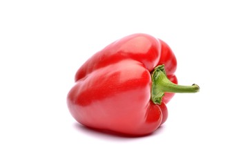 Red Pepper Isolated On White Background