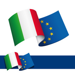 Bandiera Italia Europa © Neyriss