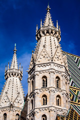 Fototapeta na wymiar St. Stephan cathedral in Vienna, Austria