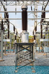 Power station for making electric energy