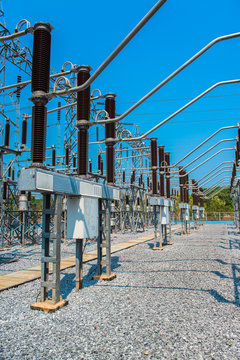 Power station for making electric energy