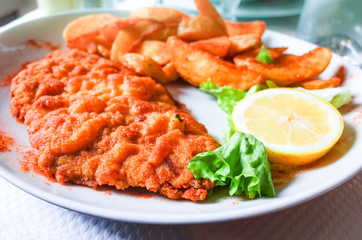 Fresh chicken steak