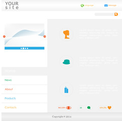 Spa website template