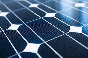 Solarpanel Close-up