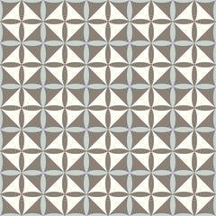 Geometrical retro pattern seamless vector background.  Repeating