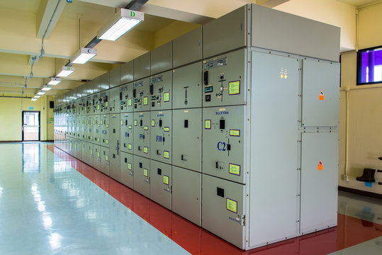 electric controller at Power station