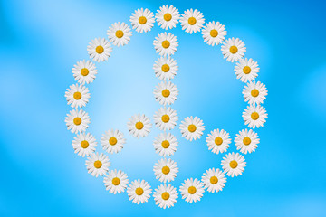 Obraz premium peace and love