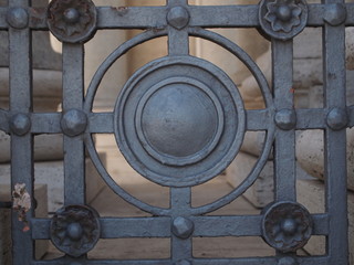 Decorazione di ferro battuto