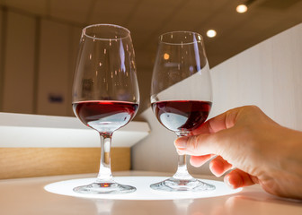 comparaison de deux vins