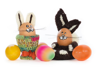 easter bunny with egg