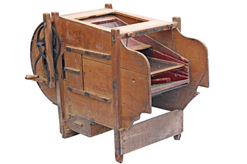 Vintage Fanning Machine To Clean Grain