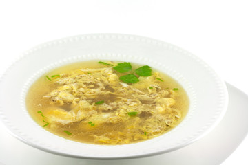 Homemade Egg Drop Soup