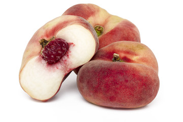  paraguayo peaches isolated 
