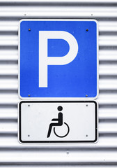 disabled sign