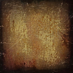 Abstract color grunge rusty plate background