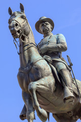 Obraz premium General Hancock Statue Civil War Memorial Washington DC
