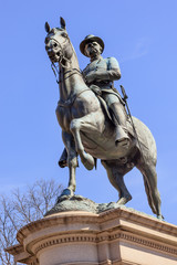 Obraz premium General Hancock Statue Civil War Memorial Washington DC