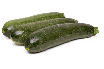 courgettes vegetables isolated 