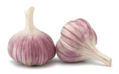 Garlic bulb isolated on white background