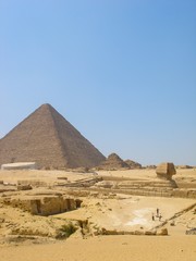 pyramide et sphynx