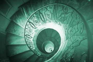 Spiral staircase..