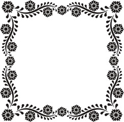 flowers frame