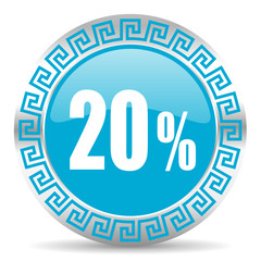 20 percent icon