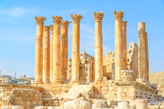 The Temple of Artemis is a Roman temple in Jerash, Jordan.