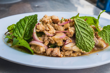Thai Style Larb Moo