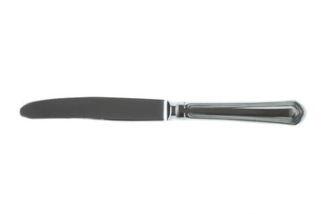  kitchen table knife isolated on a white background.