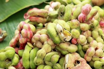 Manila tamarind at the market