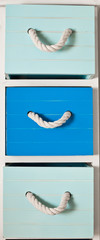 Blue drawers
