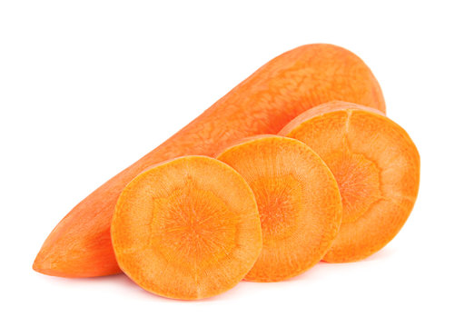 Carrot vegetable closeup