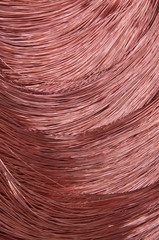 Copper wire for the power industry, background