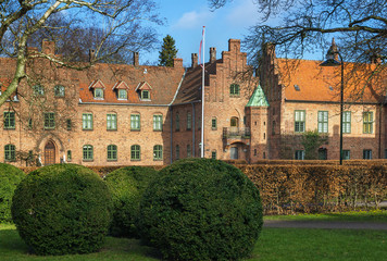 Fototapeta na wymiar St. Catherine's Priory, Roskilde