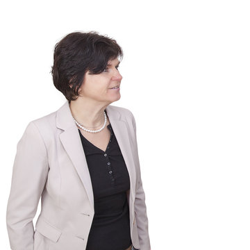 Business woman in middle age