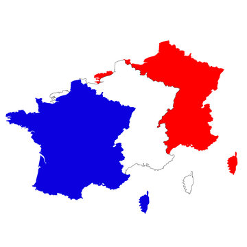 France tricolor