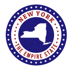 New York stamp