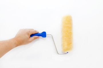 Wand streichen