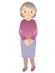 シニア　高齢　女性