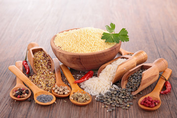 cereals and spices