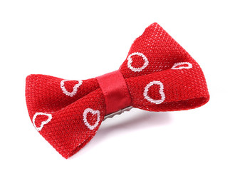 red bow tie