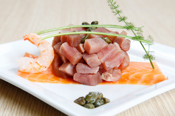 Tuna, bluefin, tartar