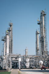 Petrochemical industrial plant